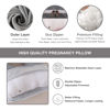 Picture of ALLOPERA Pregnancy Pillow, Full Body Maternity Pillow 57 inch, with Removable Washable Cover - Sleep Support for Legs, Back, Neck, Shoulder, HIPS, Belly for Pregnent Women, 100% Cotton