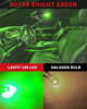 Picture of LASFIT 194 168 T10 2825 W5W LED Bulb Canbus Error Free,3030 Chipsets Error Free for Car Interior Dome Map Door Courtesy Lights, Non-Polarity 400LM 6000K Extremely Bright Green Color