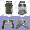 Picture of Lelepet Warm Dog Winter Coat Dog Coat Dog Jacket with Harness Reflective Dog Cold Weather Coats Windproof Waterproof Turtleneck Dog Fleece Jacket with Zipper Dog Coats for Small Medium Large Dogs