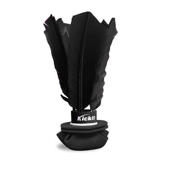Picture of Kickit | The Original Birdie Soccer Trainer | Play Outdoors, Indoors or Backyard, Beach or Tailgate (Black)