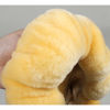 Picture of Plush Fuzzy Fluffy Wool Sheepskin Car Steering Wheel Cover for Girls Women Cozy Universal Soft Car Auto 14 1/2-15 1/2inchs (Golden Yellow)