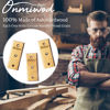 Picture of Onmiwod Guitar Wall Mount 3 Pack, Ash Hardwood Guitar Hanger, U-Shaped Guitar Wall Hanger Mount, Guitar Holder Hook Stand Wall for Acoustic, Electric Guitar, Banjo, Bass, for Guitar Player Men Boy