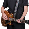 Picture of Nefelibata Guitar Strap,Vintage Nylon jacquard guitar straps with Genuine Leather Ends for Bass,Electric,Acoustic Guitar,Come with Free Strap Button,2 Strap Locks and 4 Picks (African tribes)