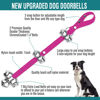 Picture of BLUETREE 2 Pack Dog Doorbells Premium Quality Training Potty Great Dog Bells Adjustable Door Bell Dog Bells for Potty Training Your Puppy The Easy Way - 7 Extra Large Loud 1.4 DoorBells