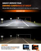 Picture of SEALIGHT H11/H8/H9 Light Bulbs, Super Bright Single Beam, Plug and Play, Fanless Light, Non-Polarity, Fog Bulbs, Powersports Accessory Lights, Pack of 2