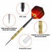 Picture of Accmor Steel Tip Darts, Professional Metal Darts, Darts Metal Tip Set, Metal Darts for Dartboard,18 pcs