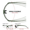 Picture of xaegistac Shooting Glasses with Case Anti Fog Hunting Safety Glasses for Men Women (Clear Lens-Green Frame)