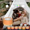 Picture of Nursery Lamp with Sound Machine, Mood Lighting, 7 Colors Night Light, 30 Soothing Sounds, White Noises for Baby, Adults. Timer, Plug in, Memory Function, Touch Control
