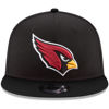 Picture of New Era NFL 9FIFTY Team Color Adjustable Snapback Hat Cap - One Size (US, Alpha, One Size, Arizona Cardinals - Black)