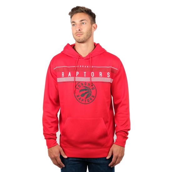 Picture of Ultra Game NBA Official Men’s Super Soft Midtown Hoodie Pullover Sweatshirt - Unisex, Toronto Raptors, Team Color, XX-Large