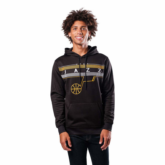 Picture of Ultra Game NBA Men's Fleece Midtown Pullover Sweatshirt, Black, X-Large