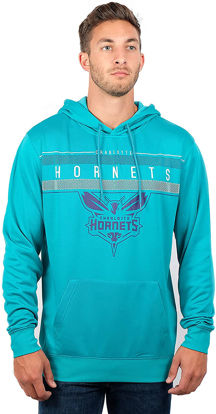 Picture of Ultra Game NBA Official Men’s Super Soft Midtown Hoodie Pullover Sweatshirt - Unisex, Charlotte Hornets, Team Color, XX-Large