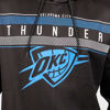Picture of Ultra Game NBA Official Men’s Super Soft Midtown Hoodie Pullover Sweatshirt - Unisex, Oklahoma City Thunder, Black, Large
