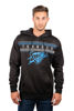 Picture of Ultra Game NBA Official Men’s Super Soft Midtown Hoodie Pullover Sweatshirt - Unisex, Oklahoma City Thunder, Black, X-Large