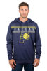 Picture of Ultra Game NBA Official Men’s Super Soft Midtown Hoodie Pullover Sweatshirt - Unisex, Indiana Pacers, Team Color, Small