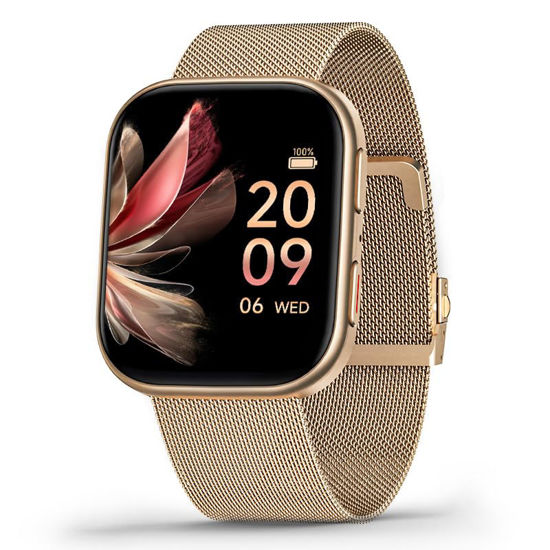 Picture of FITVII Health & Fitness Tracker (Answer/Make Calls), Smart Watch with 24/7 Heart Rate and Blood Pressure, Sleep Tracking, Blood Oxygen Monitor, 120+ Sport Mode Activity Tracker for Women Men