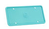 Picture of Rightcar Solutions Silicone License Plate Frames | The Original Premium Grade Silicone Car Plate Frame | Rust Proof, Rattle Proof, Weather Proof License Plate Holder (Aqua Blue)