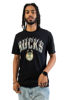 Picture of Ultra Game Men's Standard Arched Plexi Short Sleeve Tee Shirt, Black, Large