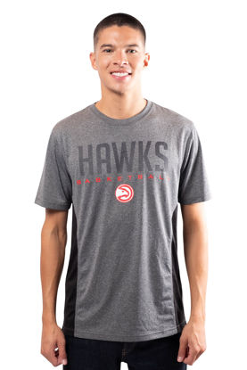 Picture of Ultra Game Men's Standard Active Tee Shirt, Charcoal Heather, Medium