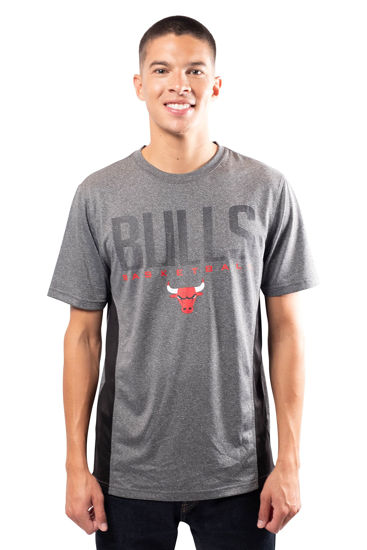 Picture of Ultra Game Men's Standard Active Tee Shirt, Charcoal Heather, Medium