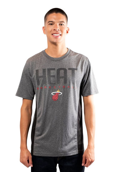 Picture of Ultra Game Men's Standard Active Tee Shirt, Charcoal Heather, X-Large