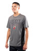 Picture of Ultra Game Men's Standard Active Tee Shirt, Charcoal Heather, Small
