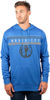Picture of Ultra Game NBA Official Men’s Super Soft Midtown Hoodie Pullover Sweatshirt - Unisex, Dallas Mavericks, Team Color, Small