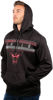 Picture of Ultra Game NBA Official Men’s Super Soft Midtown Hoodie Pullover Sweatshirt - Unisex, Chicago Bulls, Black, Large