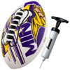 Picture of Franklin Sports NFL Minnesota Vikings Football - Youth Mini Football - 8.5" Football- SPACELACE Easy Grip Texture- Perfect for Kids !
