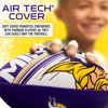 Picture of Franklin Sports NFL Minnesota Vikings Football - Youth Mini Football - 8.5" Football- SPACELACE Easy Grip Texture- Perfect for Kids !