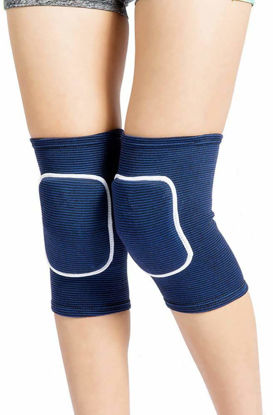 Picture of YICYC Volleyball Knee Pads for Dancers, Soft Breathable Knee Pads for Men Women Kids Knees Protective, Knee Brace for Volleyball Football Dance Yoga Tennis Running Cycling Workout Climbing