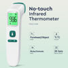 Picture of Viproud Forehead Thermometer for Adults and Kids, Fast Accurate Thermometer with Fever Alarm, 1S Reading & Silent Mode, Easy to Use Health Thermometer (Green)