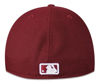 Picture of New Era 59Fifty MLB Basic New York Yankees Fitted Burgundy Headwear Cap (7 1/8)