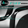 Picture of TECEUM 1 Inch Webbing - Black - 50 Yards - 1” Webbing for Climbing Outdoors Indoors Crafting DIY nw