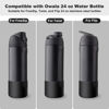 Picture of Alwenid 2PCS Silicone Water Bottle Boot for Owala 24 Oz, Anti-Slip Protective Sleeve Bottom Bumper Protector for FreeSip, Twist, and Flip Stainless Steel Water Bottles (Black)