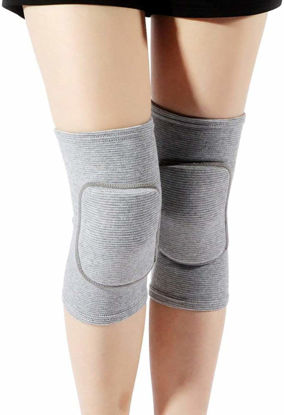 Picture of YICYC Volleyball Knee Pads for Dancers, Soft Breathable Knee Pads for Men Women Kids Knees Protective, Knee Brace for Volleyball Football Dance Yoga Tennis Running Cycling Workout Climbing