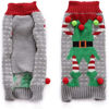Picture of NACOCO Christmas Dog Sweater Ugly Elf Pet Jumper Clown Holiday and Party for Dog and Cat (Clown,S)