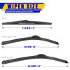 Picture of 3 wipers Replacement for 2007-2014 Ford Edge/2007-2015 Lincoln MKX, Windshield Wiper Blades Original Equipment Replacement - 26"/20"/14" (Set of 3) U/J HOOK