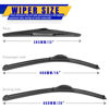 Picture of 3 wipers Replacement for 2010-2015 Hyundai Tucson, Windshield Wiper Blades Original Equipment Replacement - 26"/16"/12" (Set of 3) U/J HOOK
