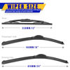 Picture of 3 wipers Replacement for 2018-2020 2021 2022 2023 Chevy Equinox, Windshield Wiper Blades Original Equipment Replacement - 24"/18"/13" (Set of 3) U/J HOOK