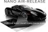 Picture of VViViD+ Ultra Gloss Piano Black Vinyl Car Wrap Premium Paint Replacement Film Roll with Nano Air Release Technology, Stretchable Protective Cap Liner, Self Adhesive, Indoor Outdoor (4ft x 5ft, Black)