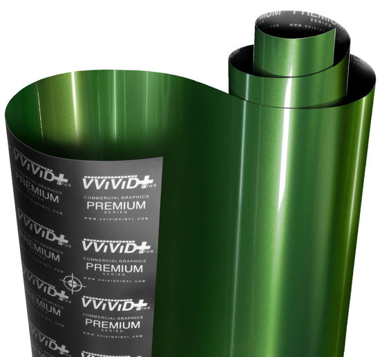 Picture of VViViD+ Ultra Gloss Premium Vinyl Car Wrap Film (1ft x 5ft, Gloss Sonoma Green)