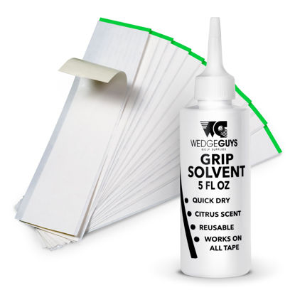 Picture of Wedge Guys Golf Grip Kits for Regripping Golf Clubs - Professional Quality - Options Include Hook Blade, 15 or 30 Grip Tape Strips, 5 or 8 oz Grip Solvent & Rubber Vise Clamp