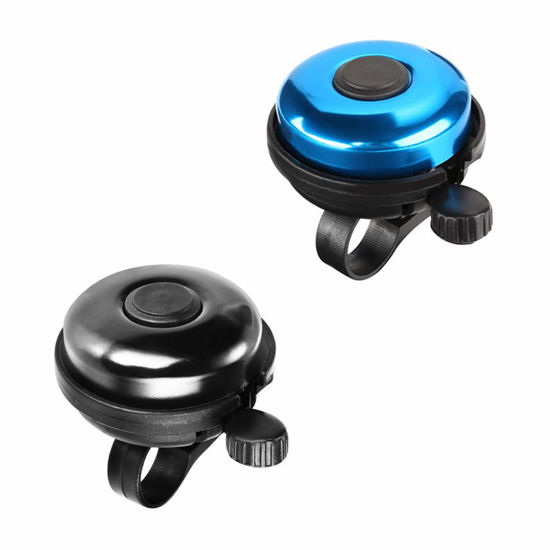 Picture of Accmor Classic Bike Bell, Aluminum Bicycle Bell, Loud Crisp Clear Sound Bicycle Bike Bell for Adults Kids