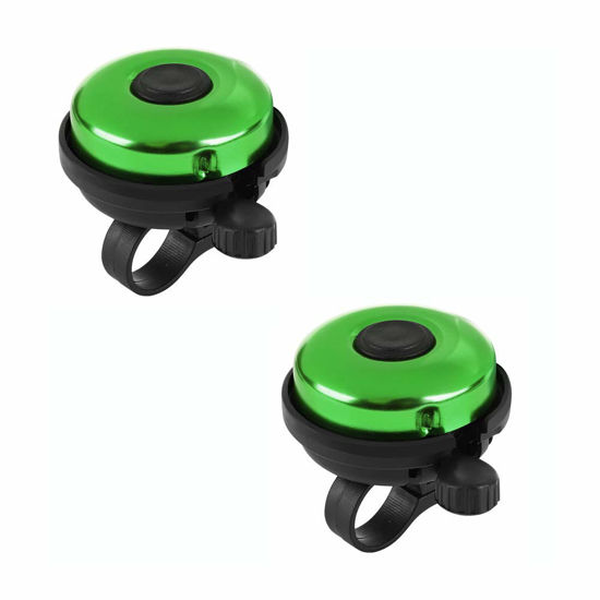 Picture of Accmor Classic Bike Bell, Aluminum Bicycle Bell, Loud Crisp Clear Sound Bicycle Bike Bell for Adults Kids