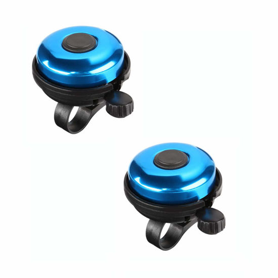Picture of Accmor Classic Bike Bell, Aluminum Bicycle Bell, Loud Crisp Clear Sound Bicycle Bike Bell for Adults Kids