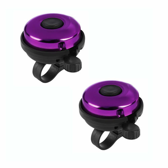 Picture of Accmor Classic Bike Bell, Aluminum Bicycle Bell, Loud Crisp Clear Sound Bicycle Bike Bell for Adults Kids