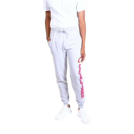 Picture of Ultra Game NBA Official Men’s Super Soft Game Day Jogger Sweatpants - Unisex, Cleveland Cavaliers, Heather Gray, Small