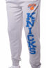 Picture of Ultra Game NBA Official Men’s Super Soft Game Day Jogger Sweatpants - Unisex, New York Knicks, Heather Gray, Medium