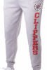 Picture of Ultra Game NBA Official Men’s Super Soft Game Day Jogger Sweatpants - Unisex, Los Angeles Clippers, Heather Gray, XX-Large